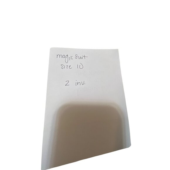 Magicsuit Womens Asymmetrical Tankini Top Size 10 Black/Red Tribal Print NWT - Picture 7 of 7